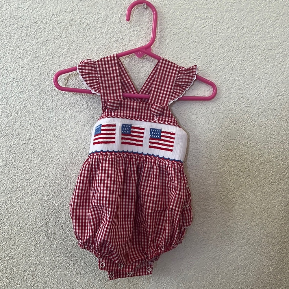 Baby’s 4th of July outfit